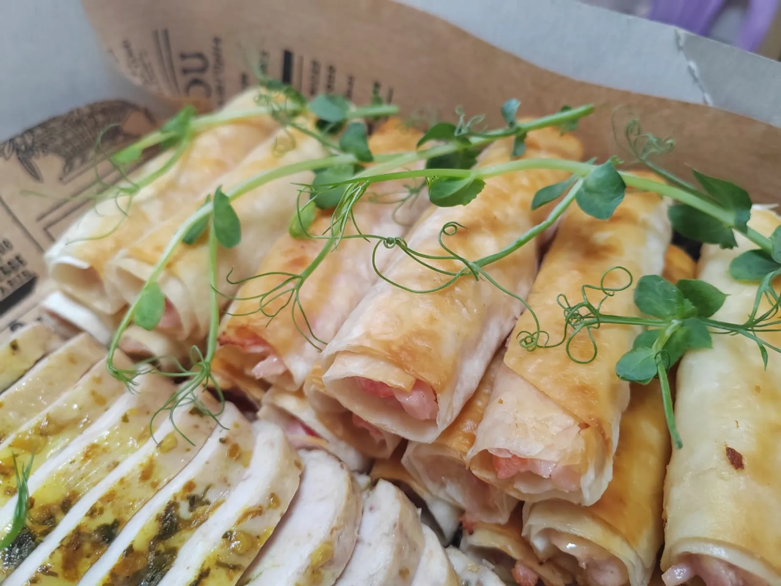 Рулетики из лаваша